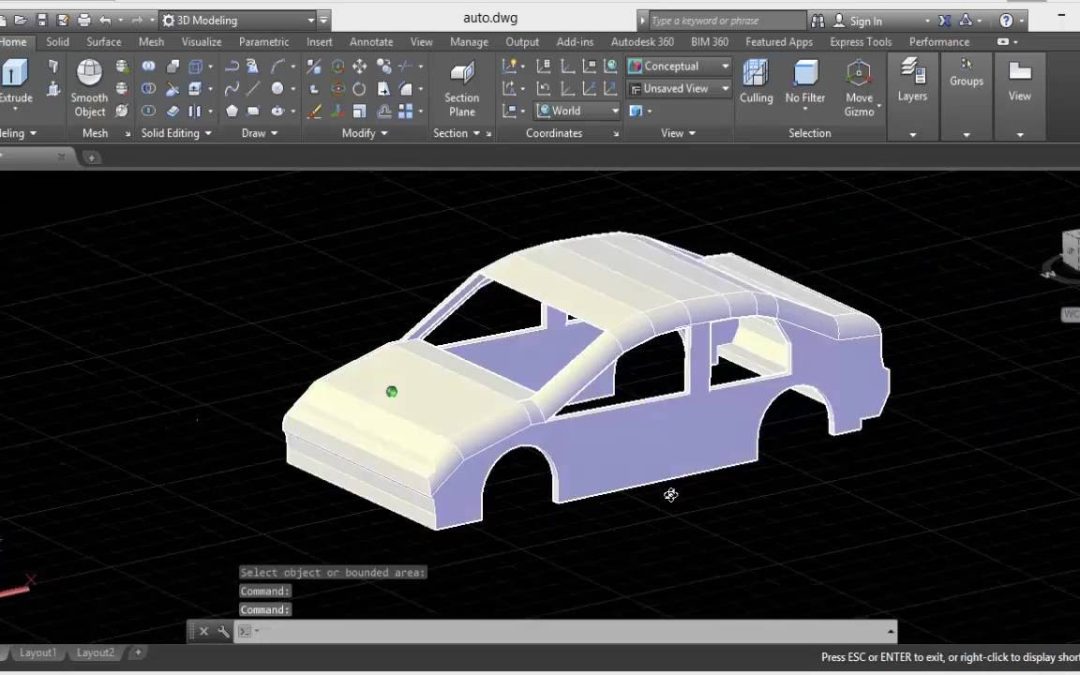 Construcció d’un xassís  de cotxe en 3d